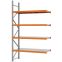 Weitspannregal Anbauregal FORTIS, 3.000×1.750×600 mm, verzinkt