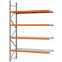 Weitspannregal Anbauregal FORTIS, 3.000×2.000×600 mm, verzinkt