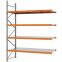 Weitspannregal Anbauregal FORTIS, 3.000×2.250×800 mm, verzinkt