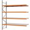 Weitspannregal Anbauregal FORTIS, 3.000×2.500×800 mm, verzinkt