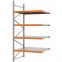 Weitspannregal Anbauregal FORTIS, 3.000×1.500×1.000 mm, verzinkt