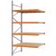 Weitspannregal Anbauregal FORTIS, 3.000×1.500×1.000 mm, Spanplatte