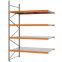 Weitspannregal Anbauregal FORTIS, 3.000×2.000×1.000 mm, verzinkt