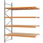 Weitspannregal Anbauregal FORTIS, 3.000×2.250×1.000 mm, Spanplatte
