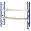 Weitspannregal Grundregal FORTIS, 2.000×2.250×500 mm, Spanplatte