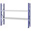 Weitspannregal Grundregal FORTIS, 2.000×2.500×500 mm, verzinkt