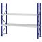 Weitspannregal Grundregal FORTIS, 2.000×2.250×600 mm, verzinkt