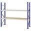 Weitspannregal Grundregal FORTIS, 2.000×2.250×600 mm, Spanplatte