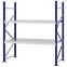 Weitspannregal Grundregal FORTIS, 2.000×1.750×800 mm, verzinkt