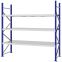 Weitspannregal Grundregal FORTIS, 2.500×2.500×800 mm, verzinkt