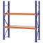 Weitspannregal Grundregal FORTIS, 2.000×1.750×500 mm, verzinkt