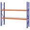 Weitspannregal Grundregal FORTIS, 2.000×2.250×500 mm, verzinkt
