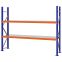 Weitspannregal Grundregal FORTIS, 2.000×2.500×500 mm, verzinkt