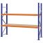 Weitspannregal Grundregal FORTIS, 2.000×2.250×600 mm, Spanplatte
