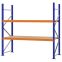 Weitspannregal Grundregal FORTIS, 2.000×2.000×800 mm, Spanplatte