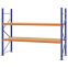 Weitspannregal Grundregal FORTIS, 2.000×2.500×800 mm, Spanplatte