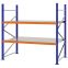 Weitspannregal Grundregal FORTIS, 2.000×2.000×1.000 mm, verzinkt
