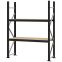 Weitspannregal Grundregal FORTIS, 2.000×1.500×500 mm, Spanplatte