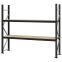 Weitspannregal Grundregal FORTIS, 2.000×2.250×500 mm, Spanplatte