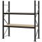 Weitspannregal Grundregal FORTIS, 2.000×1.750×600 mm, Spanplatte