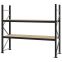 Weitspannregal Grundregal FORTIS, 2.000×2.250×600 mm, Spanplatte