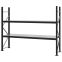 Weitspannregal Grundregal FORTIS, 2.000×2.500×600 mm, verzinkt