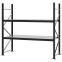 Weitspannregal Grundregal FORTIS, 2.000×2.000×800 mm, verzinkt