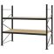Weitspannregal Grundregal FORTIS, 2.000×2.250×1.000 mm, Spanplatte