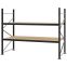 Weitspannregal Grundregal FORTIS, 2.000×2.500×1.000 mm, Spanplatte