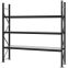Weitspannregal Grundregal FORTIS, 2.500×2.500×500 mm, verzinkt