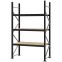 Weitspannregal Grundregal FORTIS, 2.500×1.500×600 mm, Spanplatte