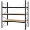 Weitspannregal Grundregal FORTIS, 2.500×2.250×1.000 mm, Spanplatte