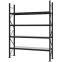 Weitspannregal Grundregal FORTIS, 3.000×2.250×500 mm, verzinkt