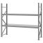 Weitspannregal Grundregal FORTIS, 2.000×2.250×600 mm, verzinkt