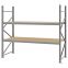 Weitspannregal Grundregal FORTIS, 2.000×2.250×800 mm, Spanplatte