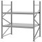 Weitspannregal Grundregal FORTIS, 2.000×1.750×1.000 mm, verzinkt