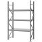 Weitspannregal Grundregal FORTIS, 2.500×1.500×600 mm, verzinkt