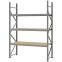 Weitspannregal Grundregal FORTIS, 2.500×1.750×600 mm, Spanplatte