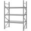 Weitspannregal Grundregal FORTIS, 2.500×1.750×800 mm, verzinkt