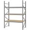 Weitspannregal Grundregal FORTIS, 2.500×1.750×800 mm, Spanplatte
