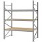 Weitspannregal Grundregal FORTIS, 2.500×2.000×1.000 mm, Spanplatte
