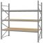 Weitspannregal Grundregal FORTIS, 2.500×2.500×1.000 mm, Spanplatte