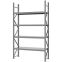 Weitspannregal Grundregal FORTIS, 3.000×1.750×500 mm, verzinkt