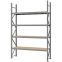 Weitspannregal Grundregal FORTIS, 3.000×2.000×500 mm, Spanplatte