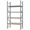 Weitspannregal Grundregal FORTIS, 3.000×1.500×600 mm, Spanplatte