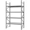 Weitspannregal Grundregal FORTIS, 3.000×1.750×800 mm, verzinkt