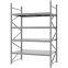 Weitspannregal Grundregal FORTIS, 3.000×2.000×1.000 mm, verzinkt