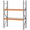 Weitspannregal Grundregal FORTIS, 2.000×1.500×500 mm, verzinkt