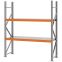 Weitspannregal Grundregal FORTIS, 2.000×1.750×500 mm, verzinkt