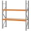 Weitspannregal Grundregal FORTIS, 2.000×1.750×500 mm, Spanplatte